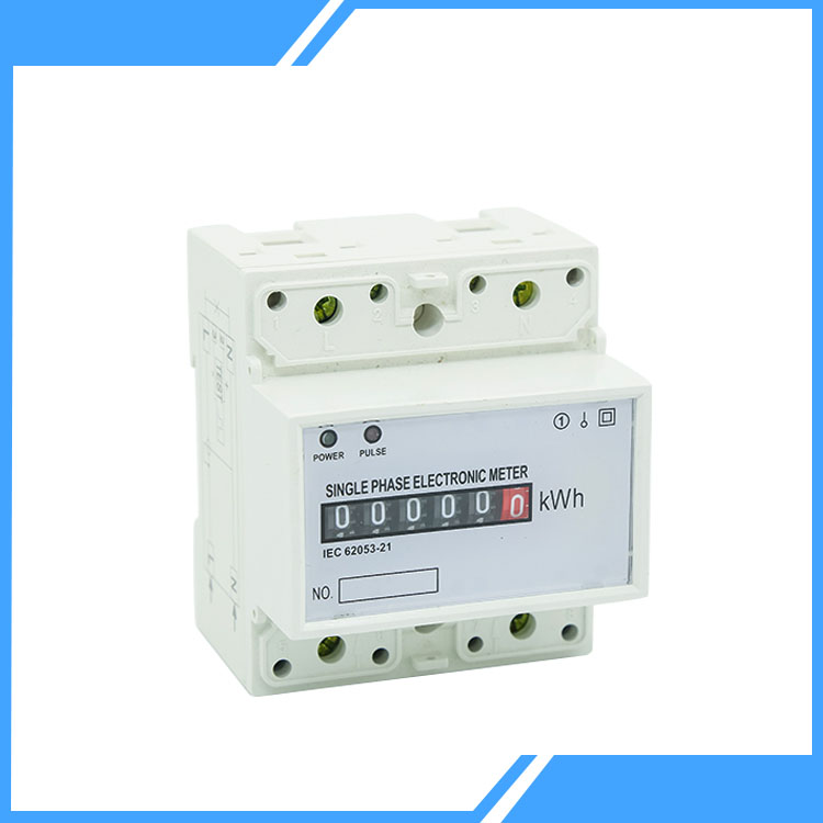 Din Rail Type Obojsmerný merač energie